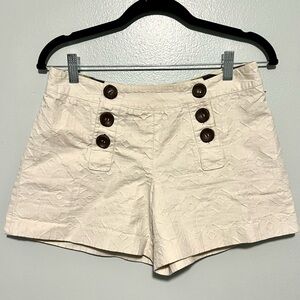 Milly Cream Sailor Shorts